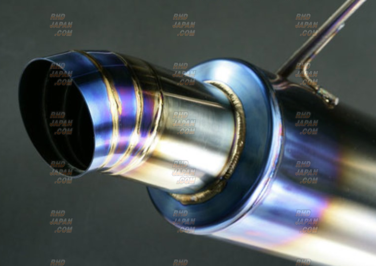 J's Racing Titanium Exhaust System FX-PRO 70RS Single Tail - S2000